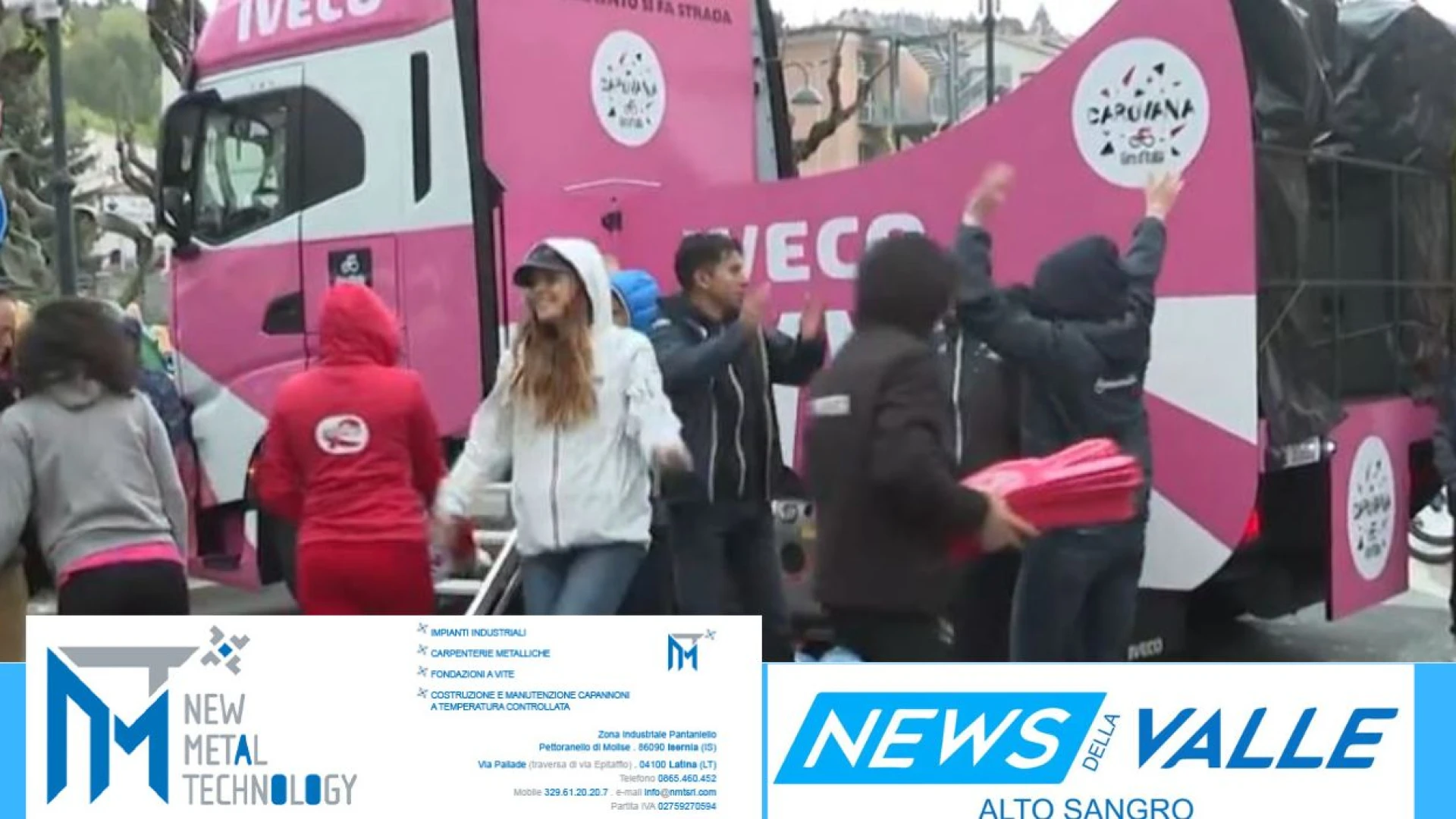 Castel Di Sangro: e’ tutto pronto in città per la partenza della settima tappe del Giro d’Italia. Cresce l’attesa tra gli appassionati di ciclismo.